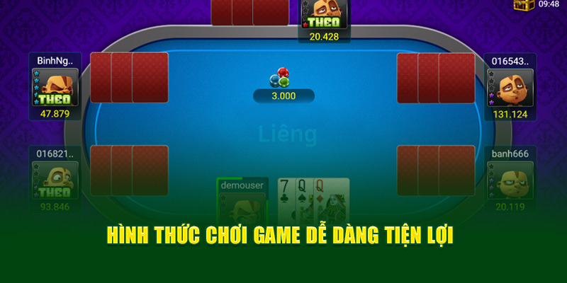 Cách Chơi Liêng Kiếm Quà Liền Tay! Trải Nghiệm Tại God88 3 hinh-thuc-choi-game-de-dang-tien-loi
