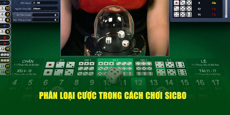 Cách Chơi Sicbo Bất Bại - Bí Quyết Luôn Thắng Tại God 88 1 phan-loai-cuoc-trong-cach-choi-sicbo